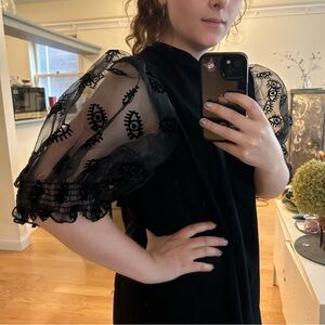 Lazy Oaf Gem Eyeball Puff Sleeve T-Shirt